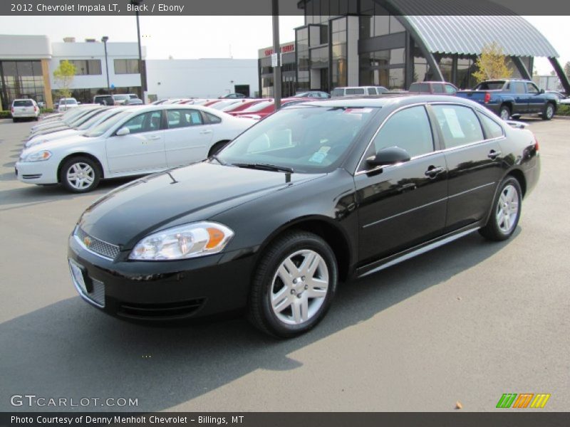 Black / Ebony 2012 Chevrolet Impala LT
