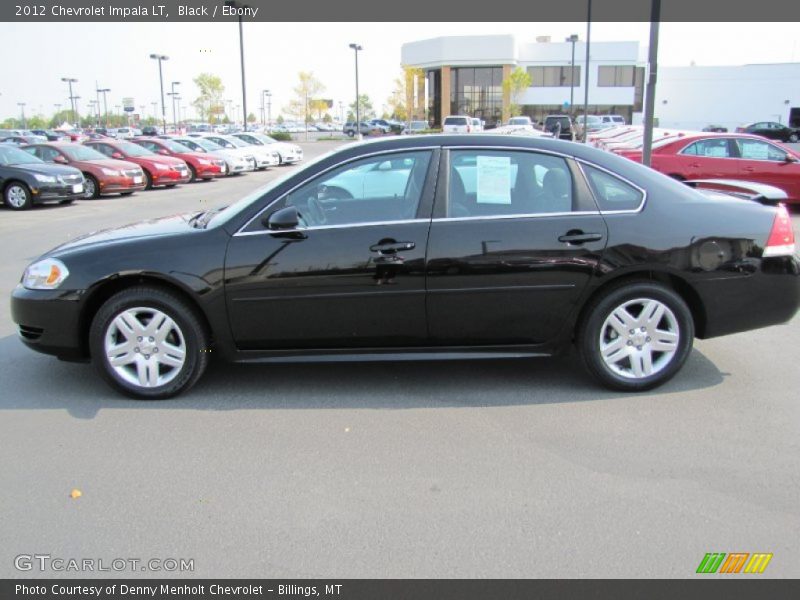 Black / Ebony 2012 Chevrolet Impala LT
