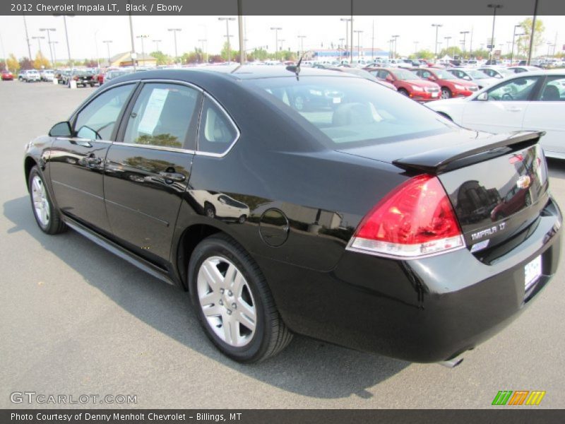 Black / Ebony 2012 Chevrolet Impala LT
