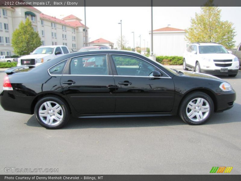 Black / Ebony 2012 Chevrolet Impala LT