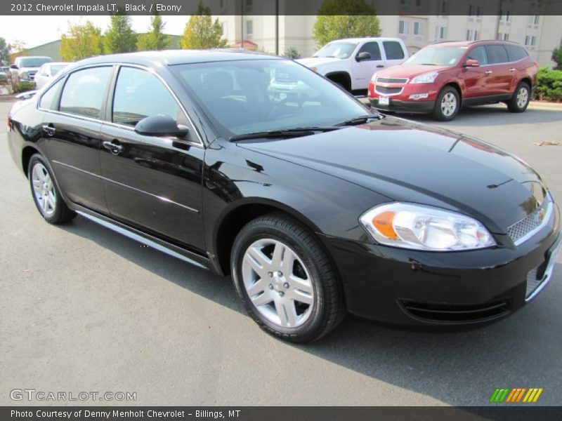 Black / Ebony 2012 Chevrolet Impala LT