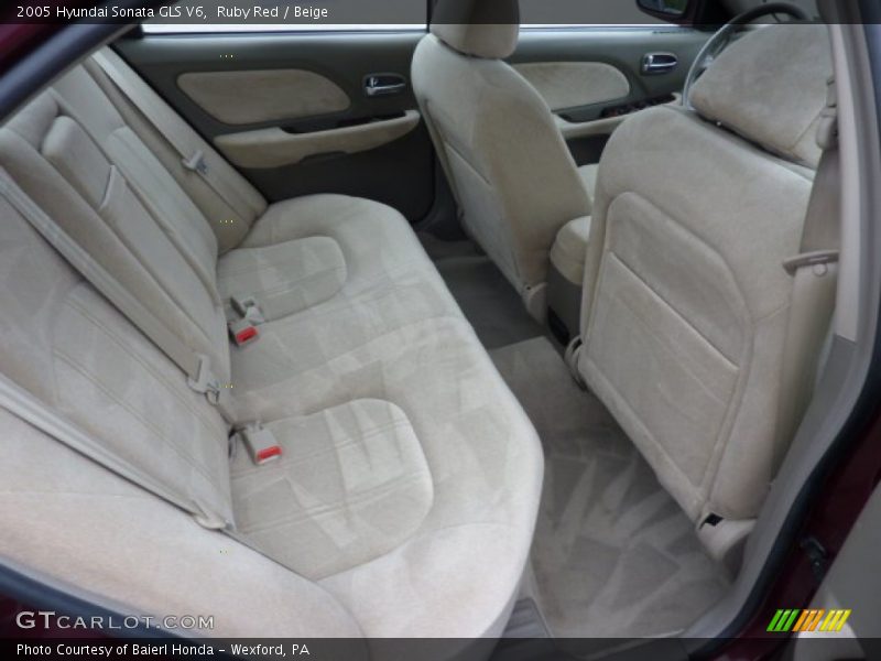  2005 Sonata GLS V6 Beige Interior