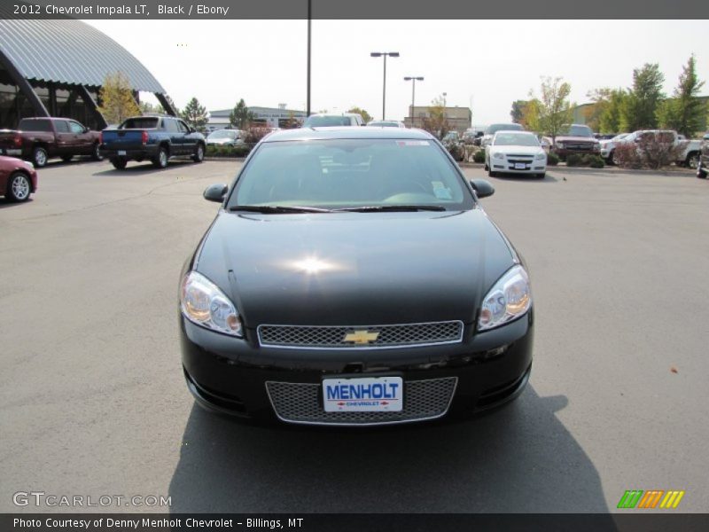 Black / Ebony 2012 Chevrolet Impala LT