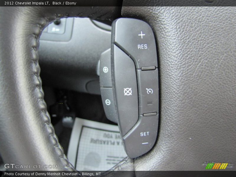 Black / Ebony 2012 Chevrolet Impala LT
