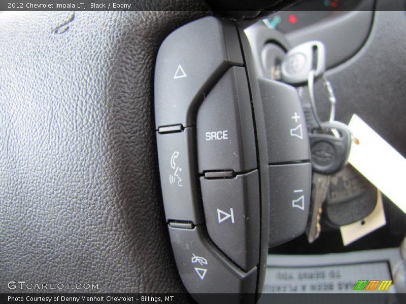 Black / Ebony 2012 Chevrolet Impala LT