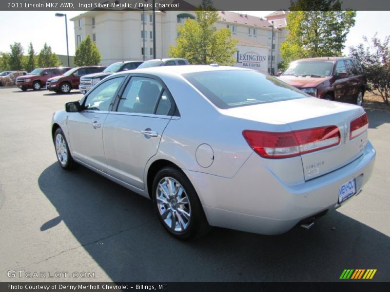 Ingot Silver Metallic / Dark Charcoal 2011 Lincoln MKZ AWD