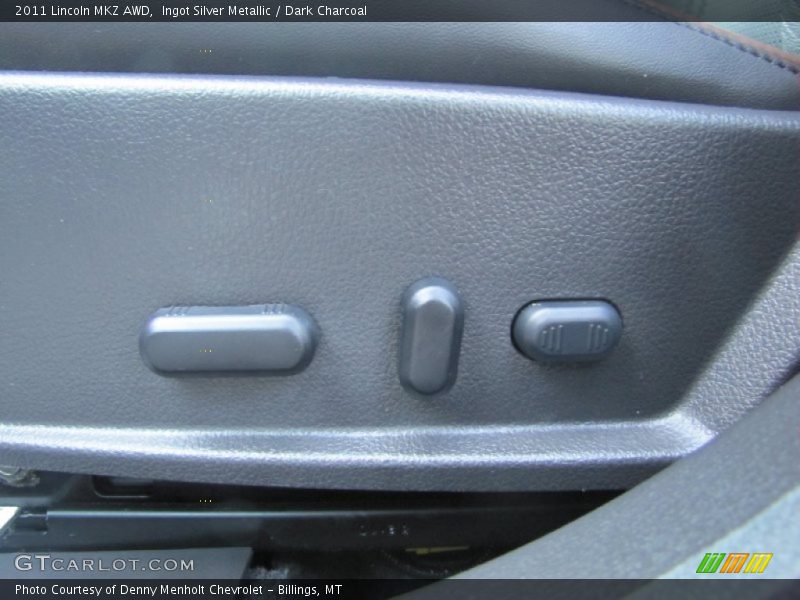 Ingot Silver Metallic / Dark Charcoal 2011 Lincoln MKZ AWD