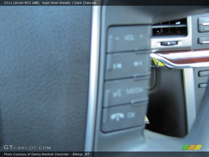 Ingot Silver Metallic / Dark Charcoal 2011 Lincoln MKZ AWD