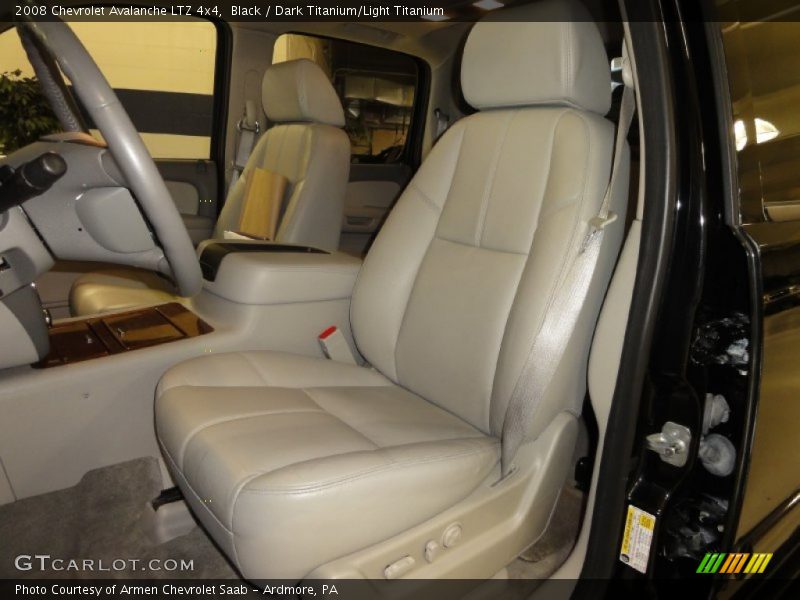 Black / Dark Titanium/Light Titanium 2008 Chevrolet Avalanche LTZ 4x4