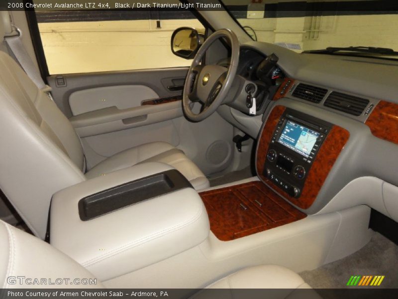 Black / Dark Titanium/Light Titanium 2008 Chevrolet Avalanche LTZ 4x4