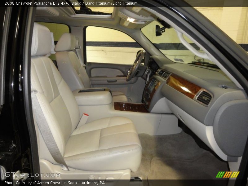 Black / Dark Titanium/Light Titanium 2008 Chevrolet Avalanche LTZ 4x4