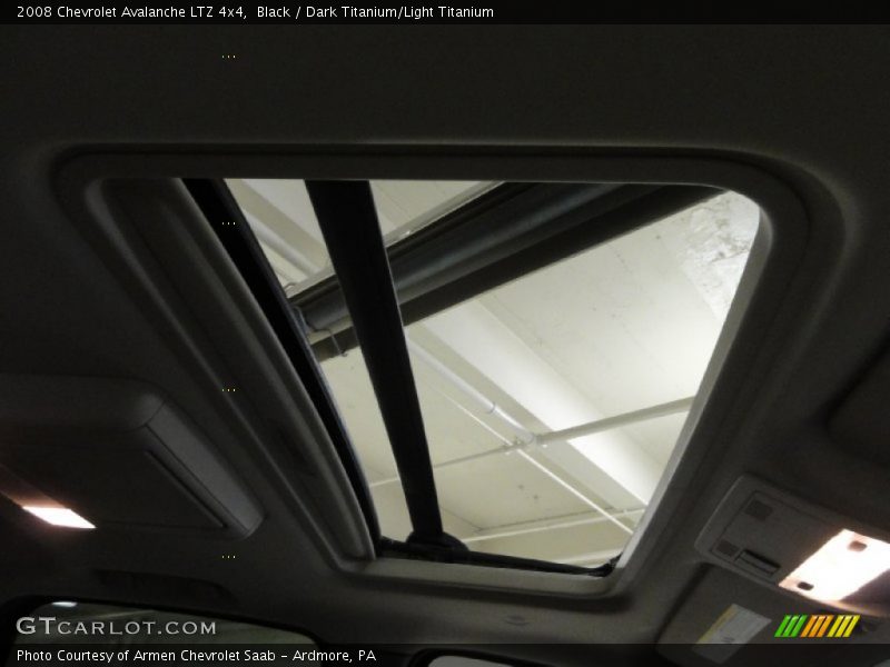 Black / Dark Titanium/Light Titanium 2008 Chevrolet Avalanche LTZ 4x4