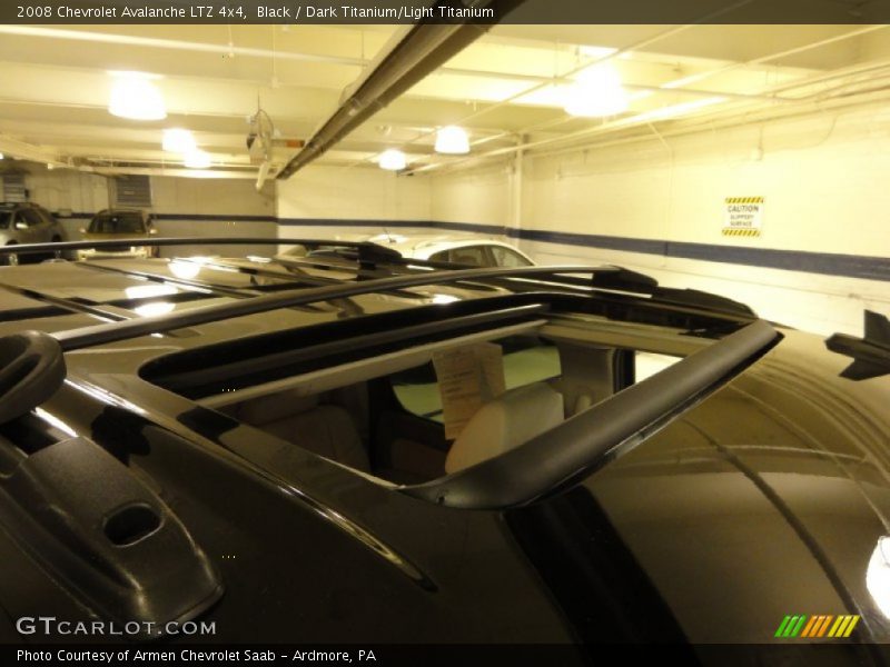 Black / Dark Titanium/Light Titanium 2008 Chevrolet Avalanche LTZ 4x4