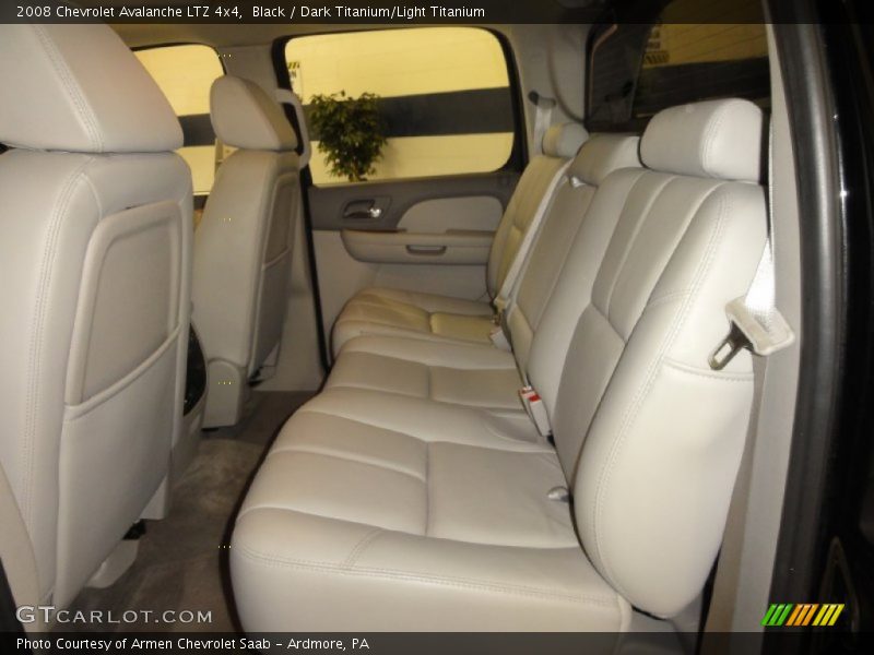 Black / Dark Titanium/Light Titanium 2008 Chevrolet Avalanche LTZ 4x4