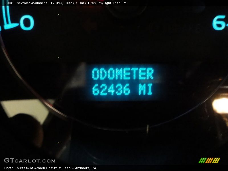Black / Dark Titanium/Light Titanium 2008 Chevrolet Avalanche LTZ 4x4