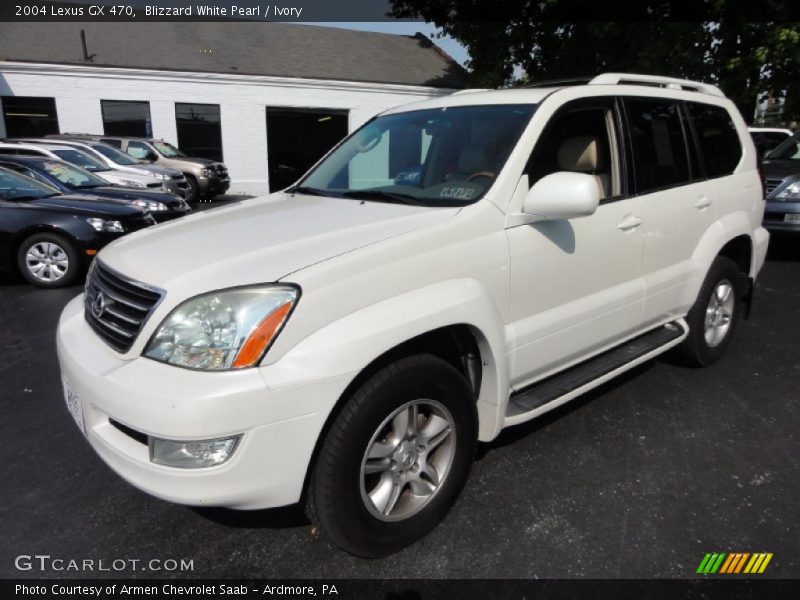Blizzard White Pearl / Ivory 2004 Lexus GX 470