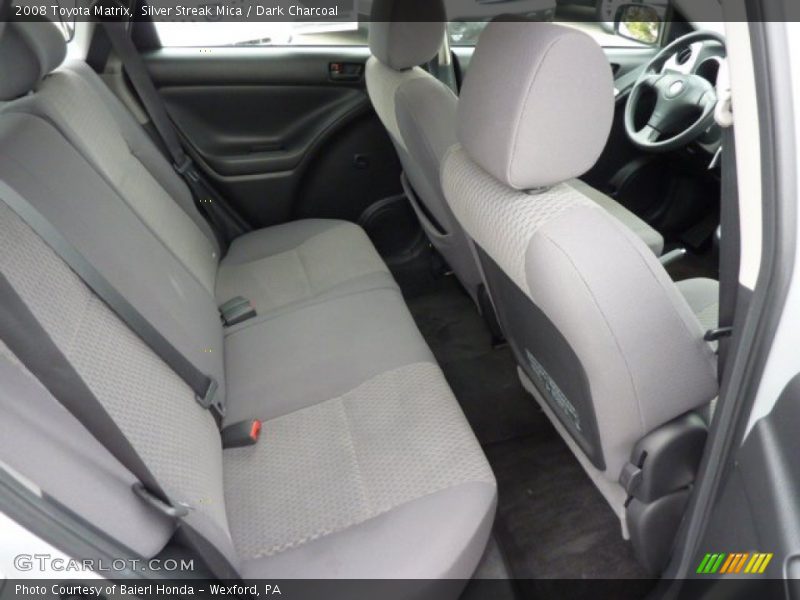 Silver Streak Mica / Dark Charcoal 2008 Toyota Matrix