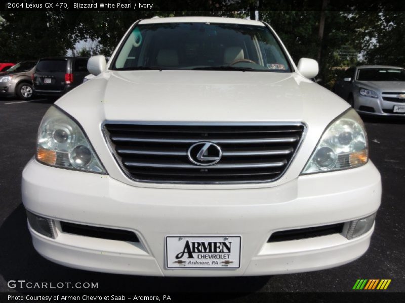 Blizzard White Pearl / Ivory 2004 Lexus GX 470