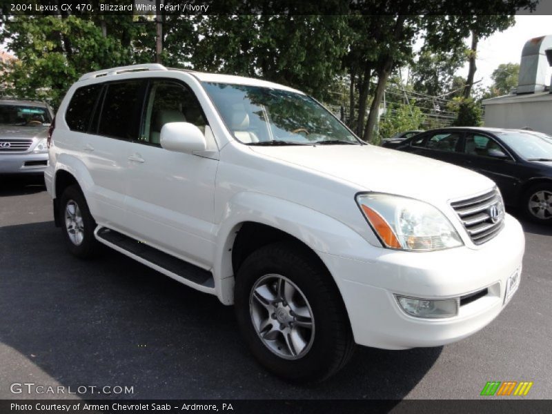 Blizzard White Pearl / Ivory 2004 Lexus GX 470