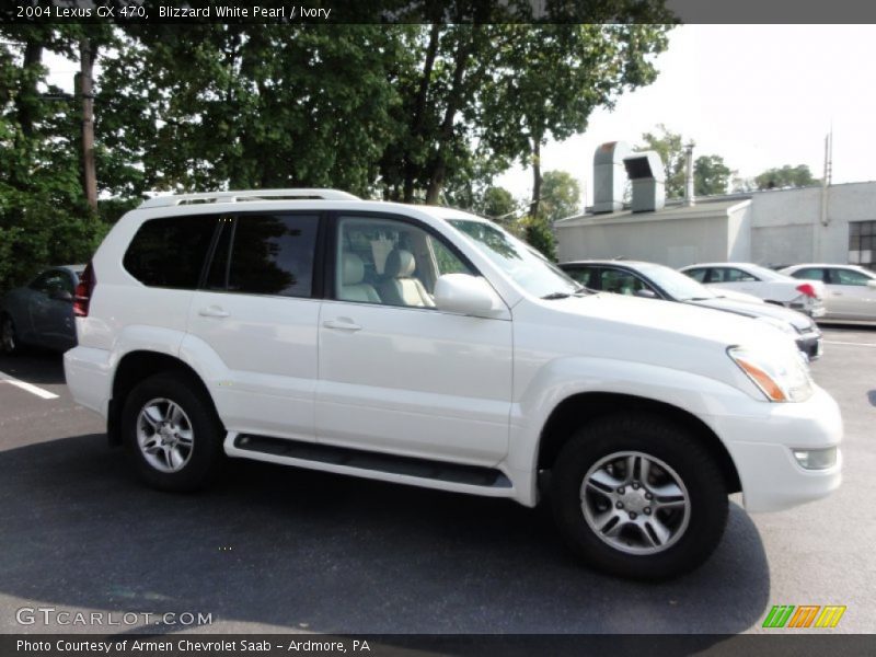 Blizzard White Pearl / Ivory 2004 Lexus GX 470