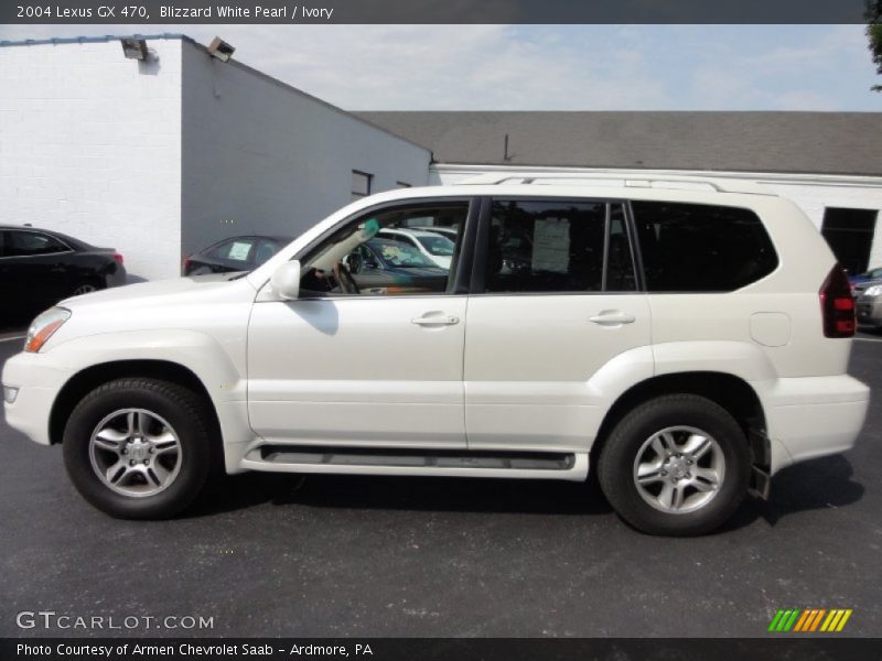 Blizzard White Pearl / Ivory 2004 Lexus GX 470
