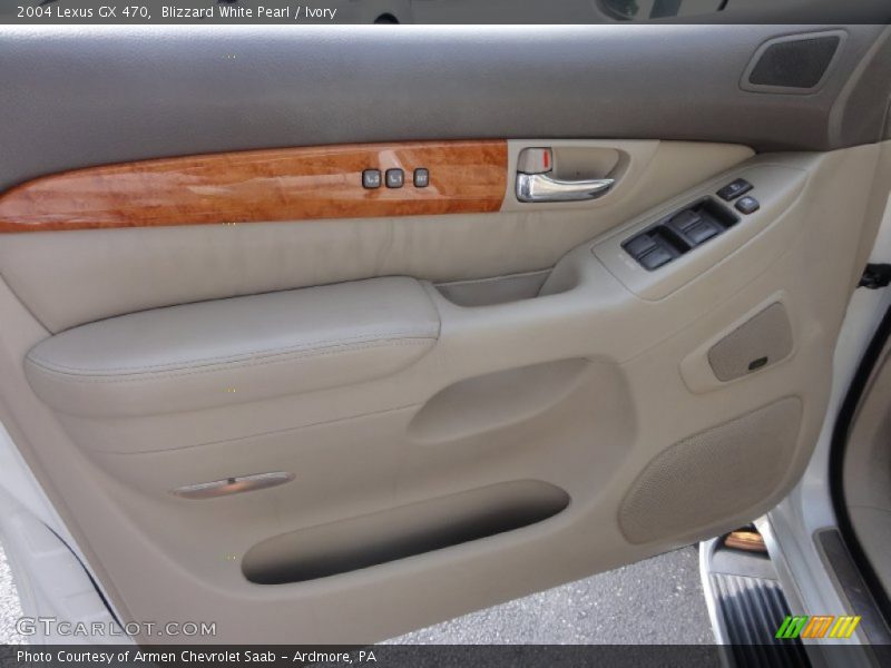 Blizzard White Pearl / Ivory 2004 Lexus GX 470
