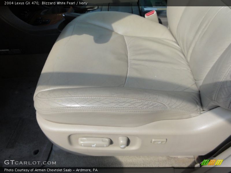 Blizzard White Pearl / Ivory 2004 Lexus GX 470