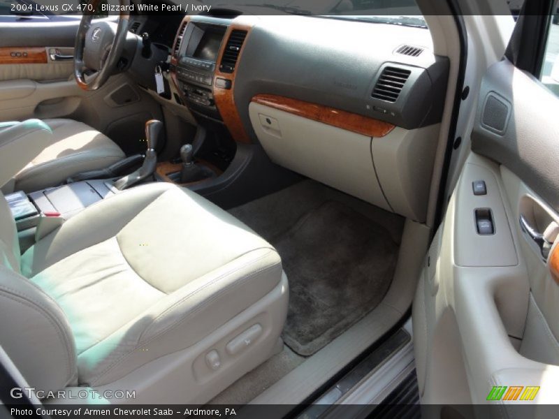 Blizzard White Pearl / Ivory 2004 Lexus GX 470