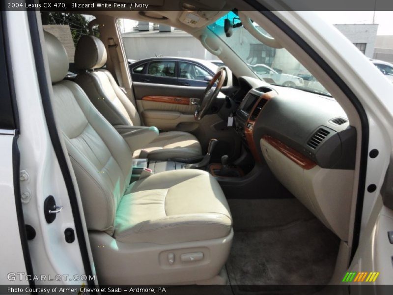 Blizzard White Pearl / Ivory 2004 Lexus GX 470