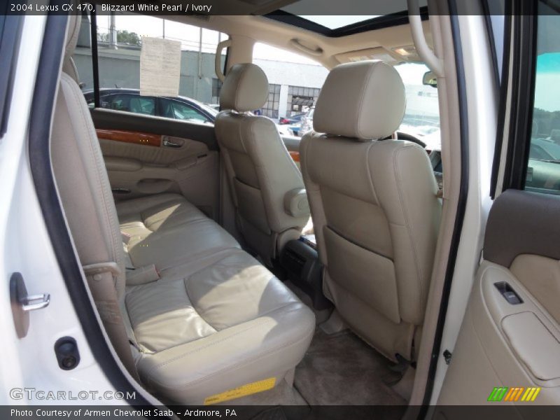 Blizzard White Pearl / Ivory 2004 Lexus GX 470