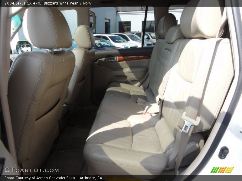 Blizzard White Pearl / Ivory 2004 Lexus GX 470