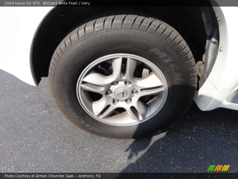Blizzard White Pearl / Ivory 2004 Lexus GX 470