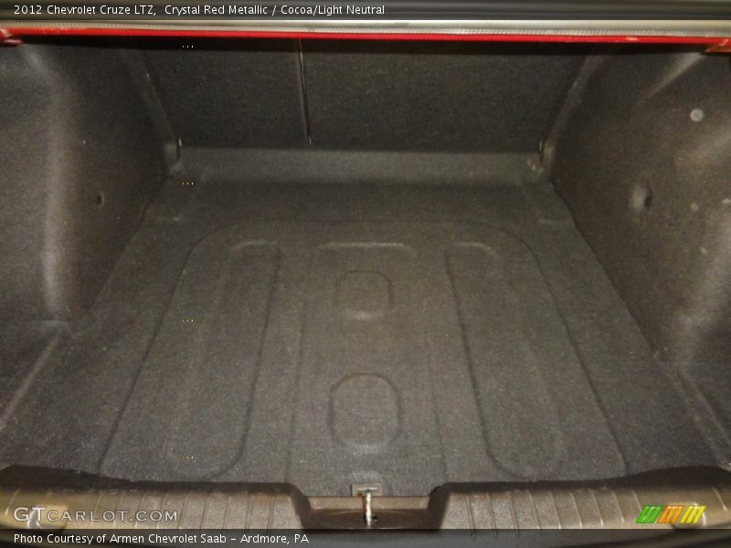 Crystal Red Metallic / Cocoa/Light Neutral 2012 Chevrolet Cruze LTZ