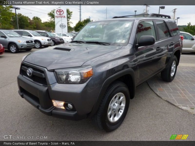 Magnetic Gray Metallic / Graphite 2011 Toyota 4Runner Trail 4x4