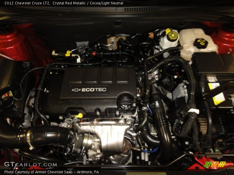 Crystal Red Metallic / Cocoa/Light Neutral 2012 Chevrolet Cruze LTZ