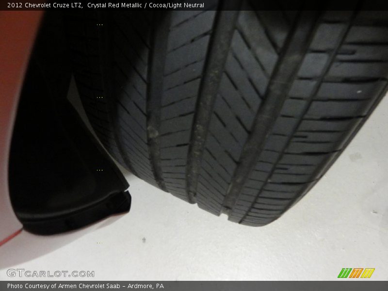 Crystal Red Metallic / Cocoa/Light Neutral 2012 Chevrolet Cruze LTZ