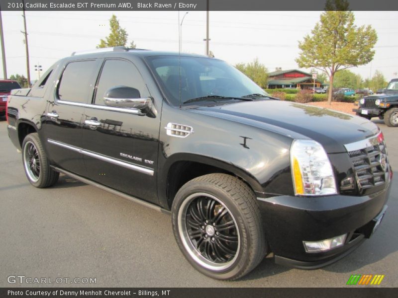 Black Raven / Ebony 2010 Cadillac Escalade EXT Premium AWD