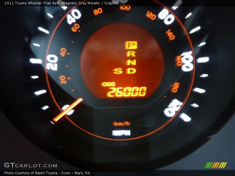 Magnetic Gray Metallic / Graphite 2011 Toyota 4Runner Trail 4x4