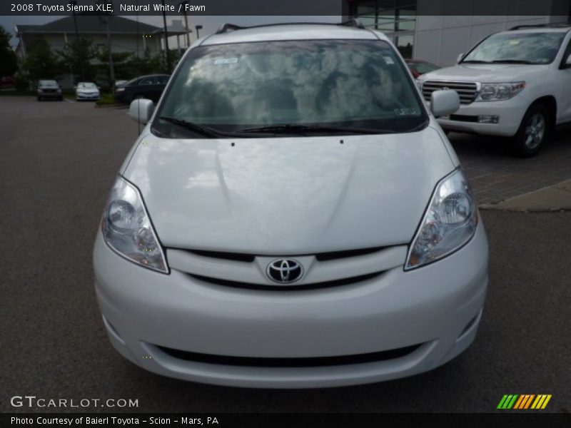 Natural White / Fawn 2008 Toyota Sienna XLE