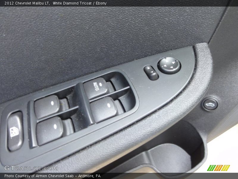 White Diamond Tricoat / Ebony 2012 Chevrolet Malibu LT