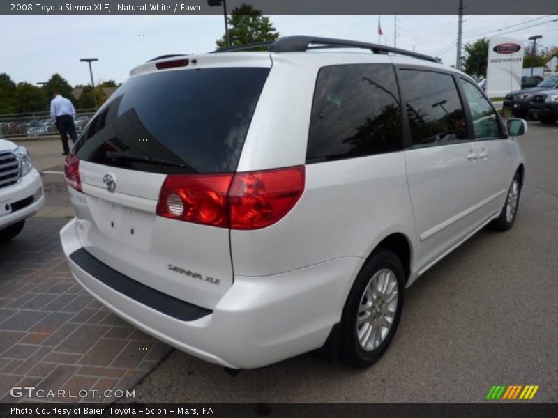 Natural White / Fawn 2008 Toyota Sienna XLE