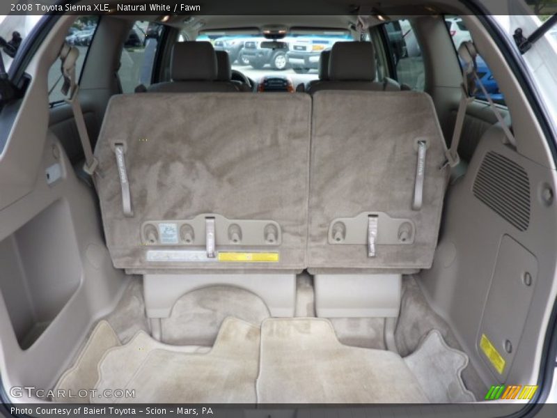 Natural White / Fawn 2008 Toyota Sienna XLE