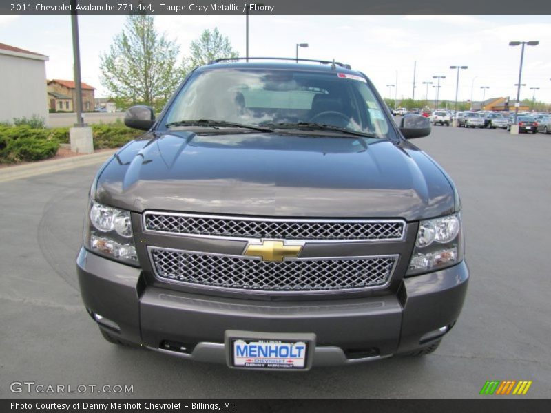 Taupe Gray Metallic / Ebony 2011 Chevrolet Avalanche Z71 4x4