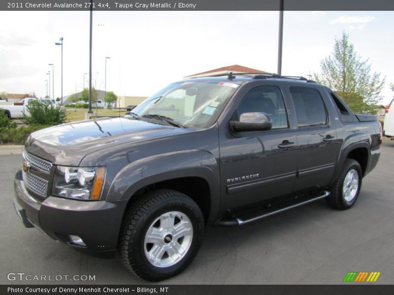 Taupe Gray Metallic / Ebony 2011 Chevrolet Avalanche Z71 4x4