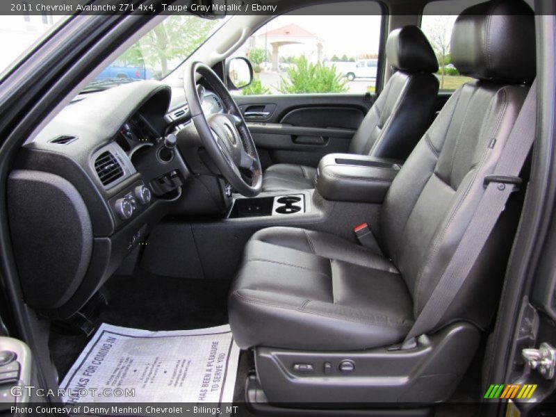 Taupe Gray Metallic / Ebony 2011 Chevrolet Avalanche Z71 4x4