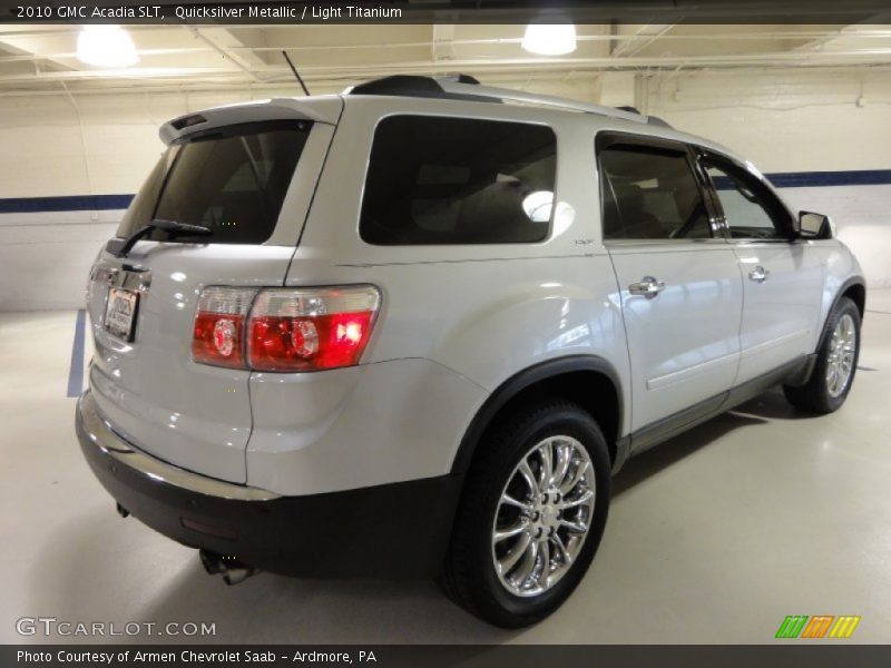Quicksilver Metallic / Light Titanium 2010 GMC Acadia SLT