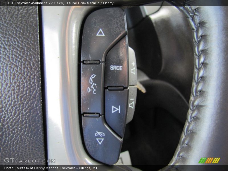 Taupe Gray Metallic / Ebony 2011 Chevrolet Avalanche Z71 4x4