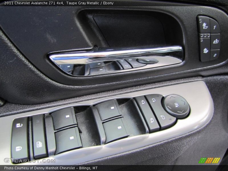 Taupe Gray Metallic / Ebony 2011 Chevrolet Avalanche Z71 4x4