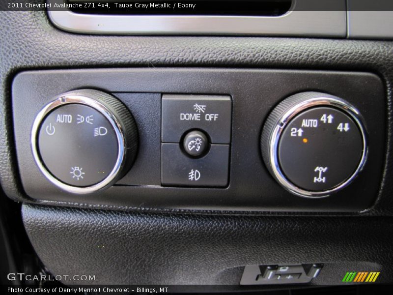 Taupe Gray Metallic / Ebony 2011 Chevrolet Avalanche Z71 4x4