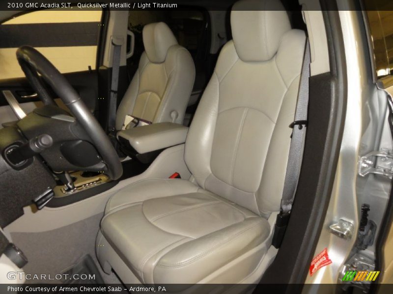 Quicksilver Metallic / Light Titanium 2010 GMC Acadia SLT